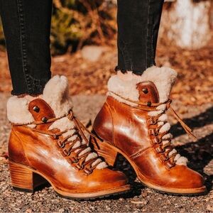 Freebird Norway Size 9 boots in Cognac